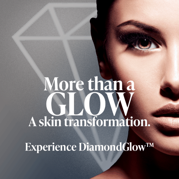 More than a glow, a skin transformation. Experience DiamondGlow,