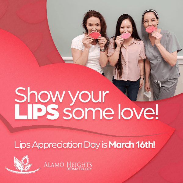 Show your lips some love. Lips appreciation day is March 16th